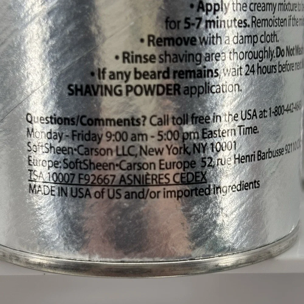 SoftSheen-Carson Magic Skin Conditioning Shaving Powder 5 Cans 4.5 Oz/127g Each